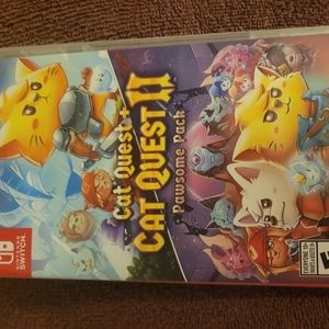 Nintendo switch Cat quest pawsome pack